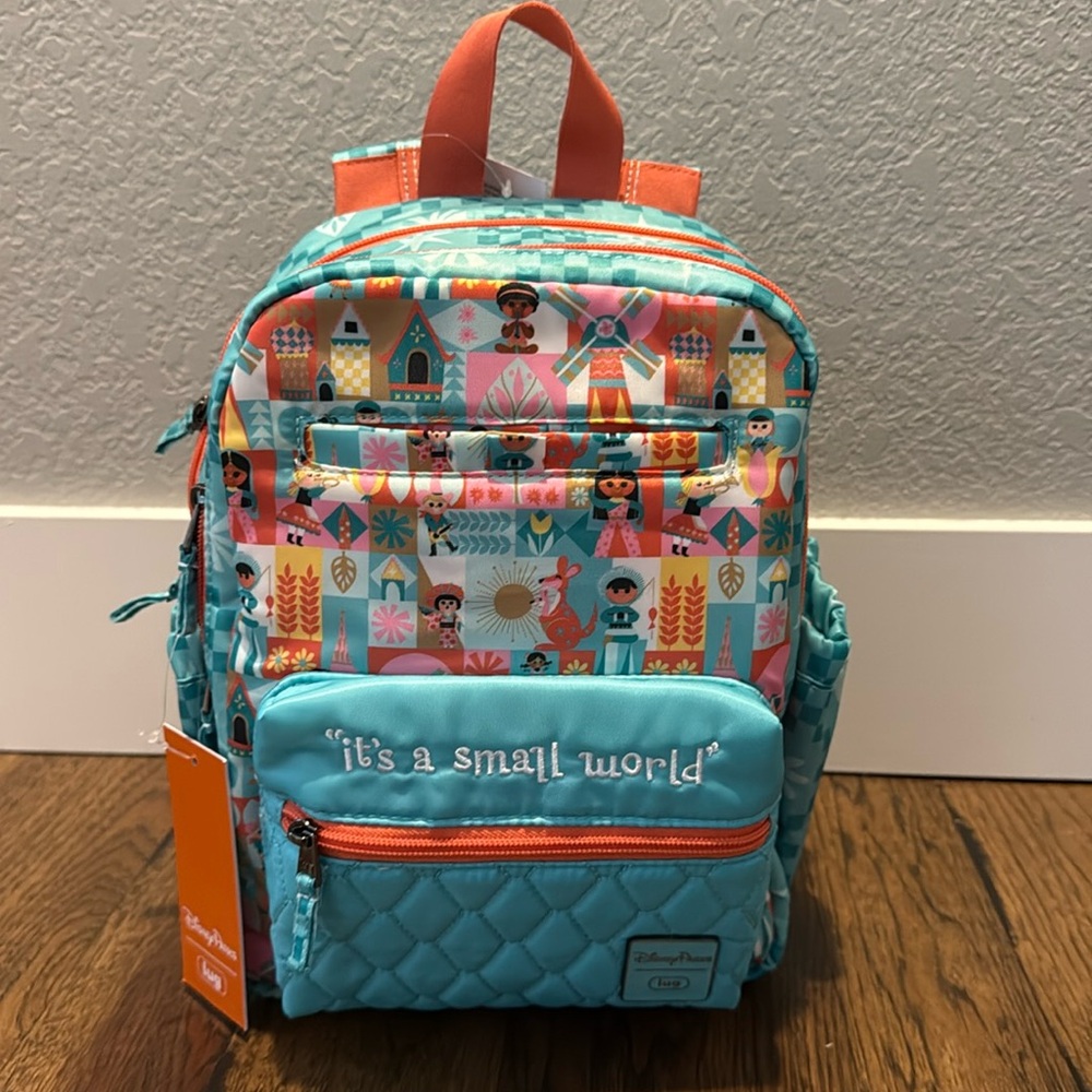 Lug NWT It’s A Small World backpack Disney